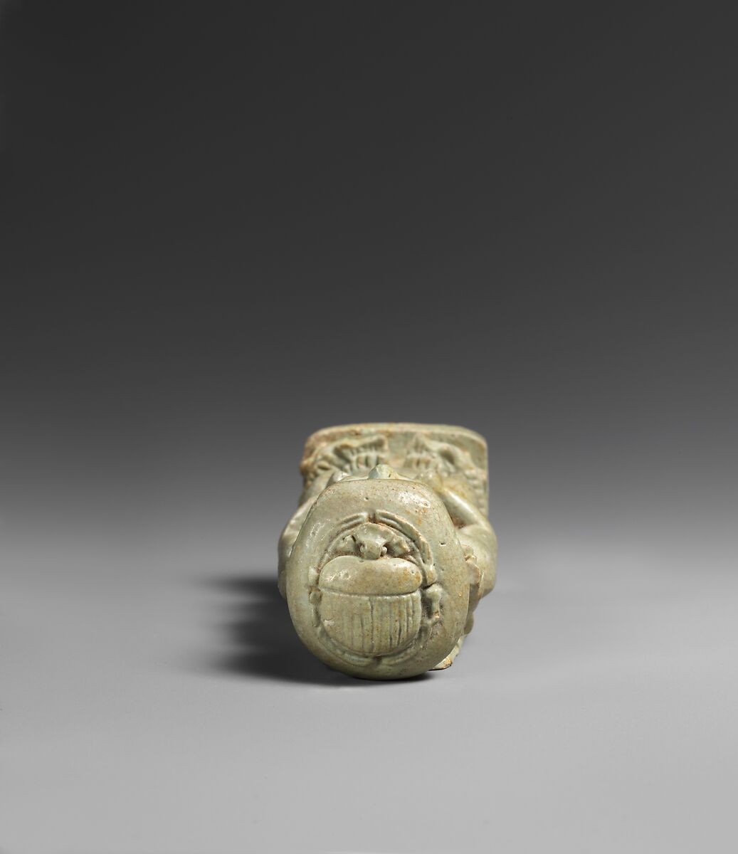 Amulet of the God Pataikos, Faience