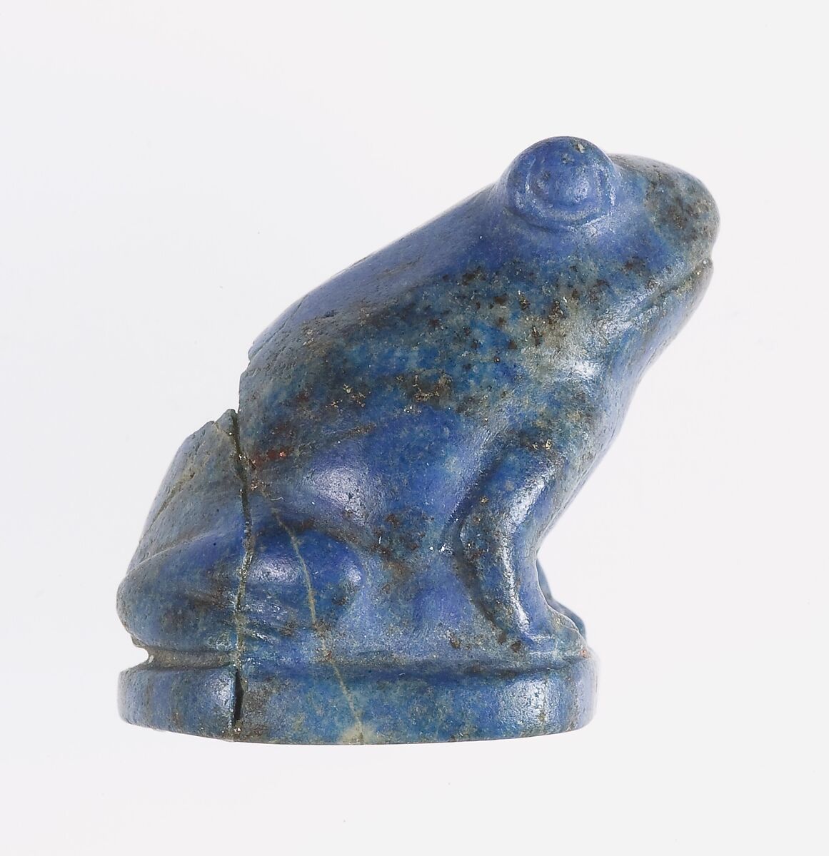 Frog Amulet, Lapis lazuli