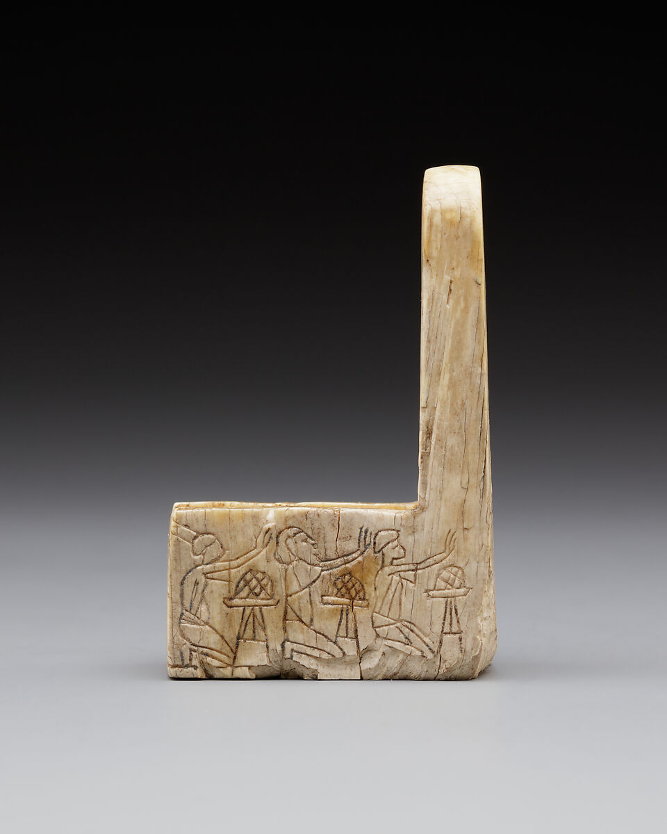 Pedestal for a Miniature Statue, Ivory