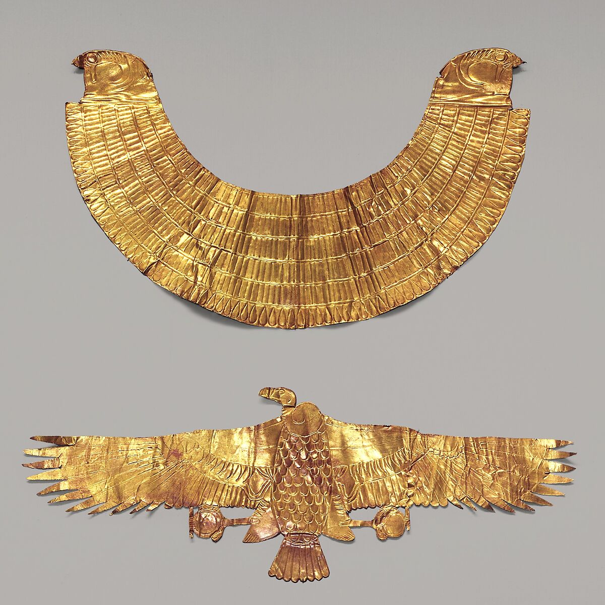 Vulture Pectoral, Gold sheet