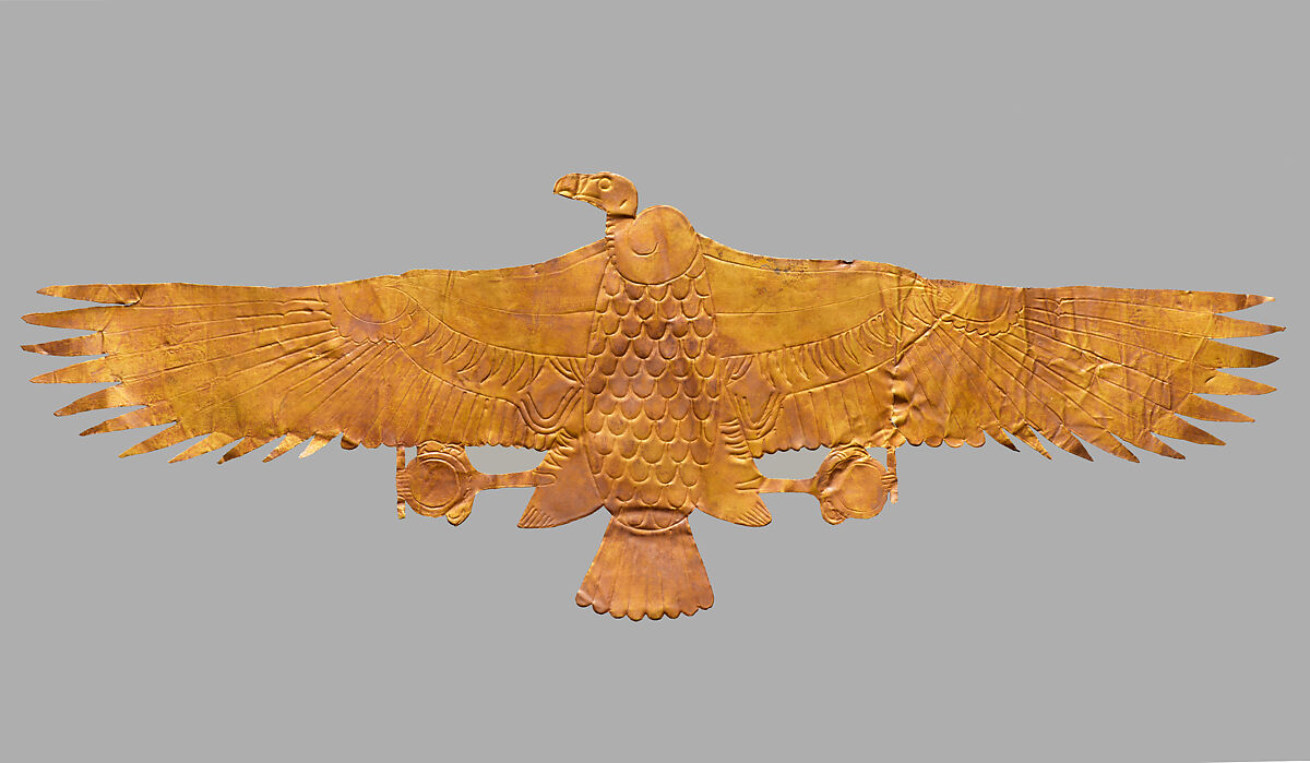 Vulture Pectoral, Gold sheet