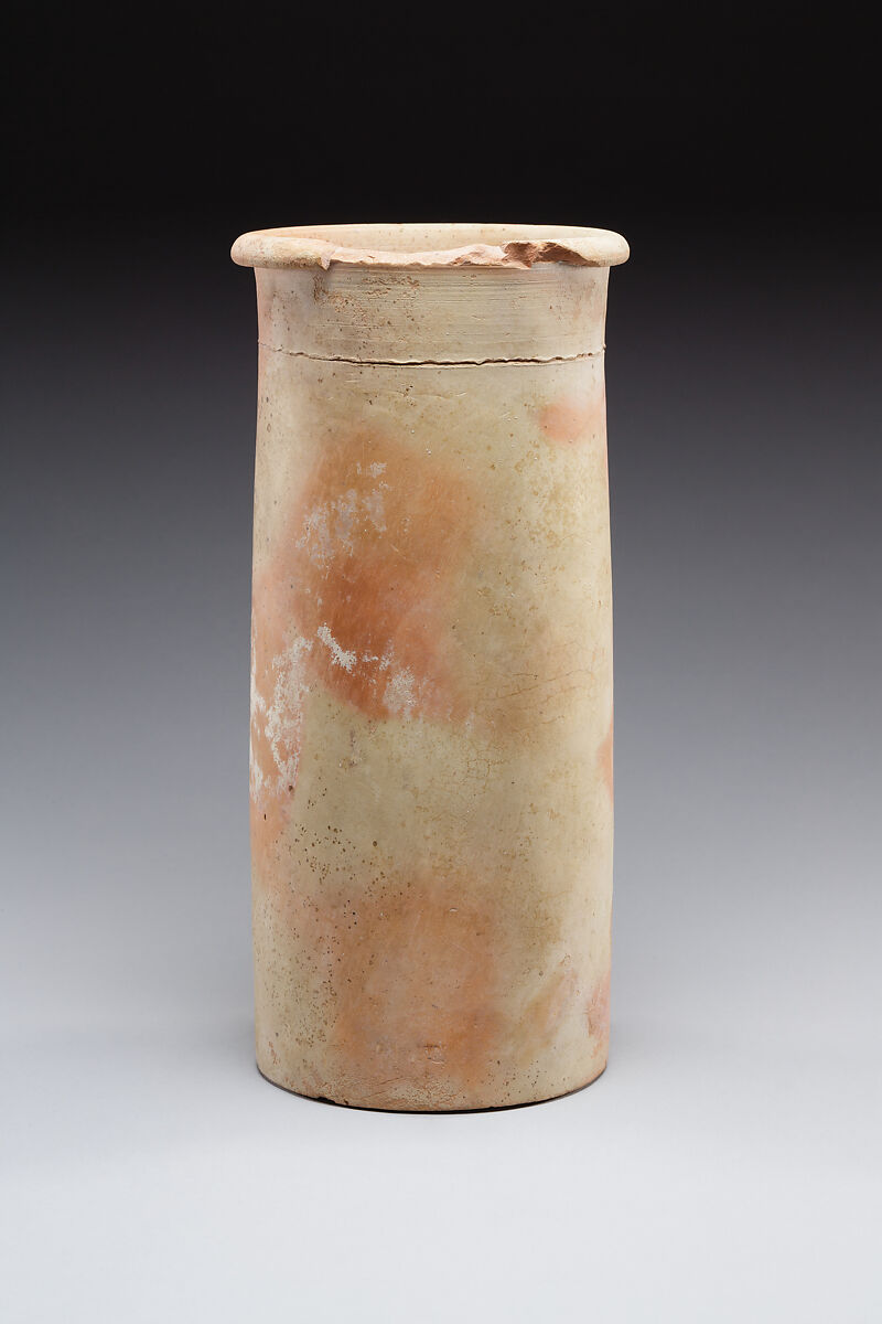 Cylindrical Jar, Pottery