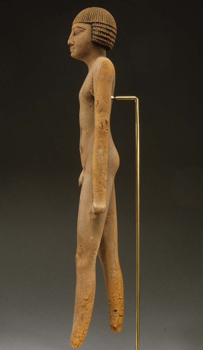 Striding Man, Wood