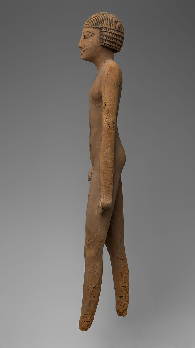 Striding Man, Wood