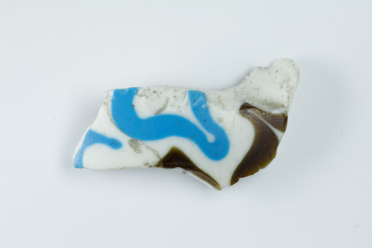 Fragments from Patterned Vessels with Thick Walls, Glass 