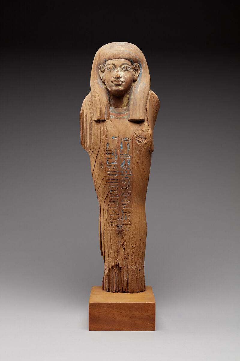 Osiride Figure of Kenamun, Wood, paint 