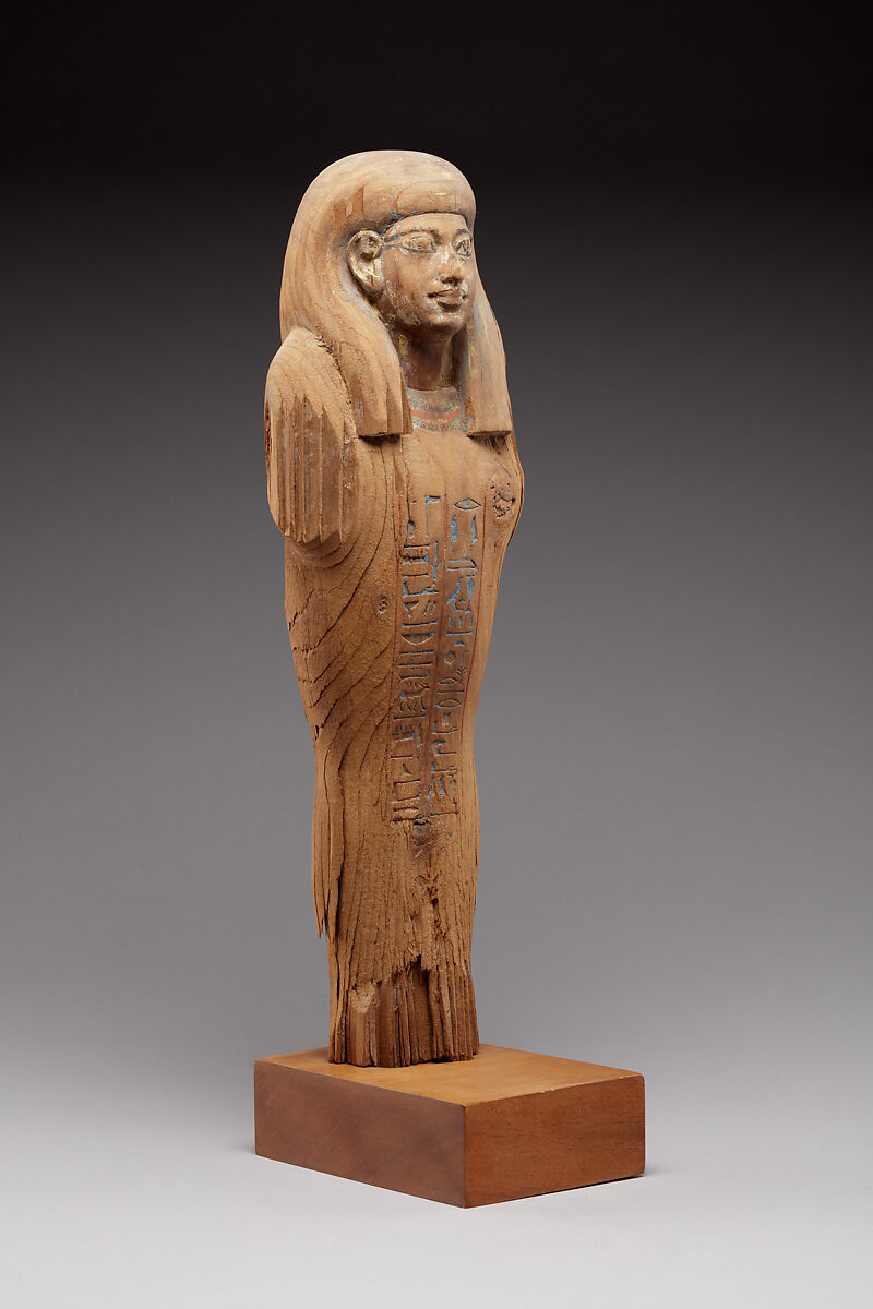 Osiride Figure of Kenamun, Wood, paint