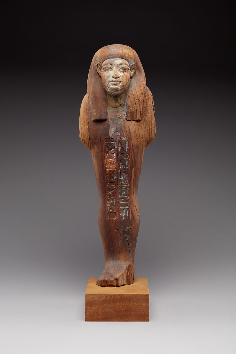 Osiride Figure of Kenamun, Wood, paint 