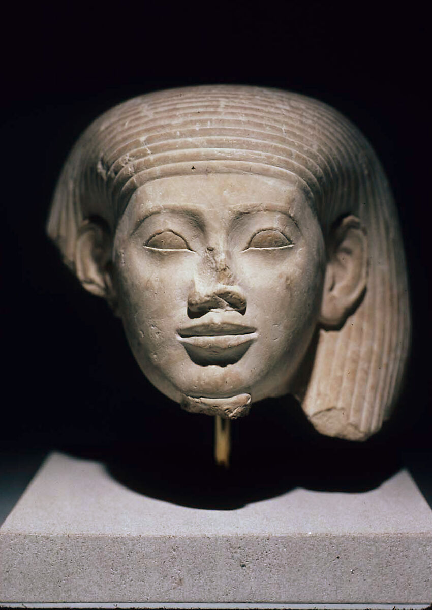 Head of a God, White Limestone 