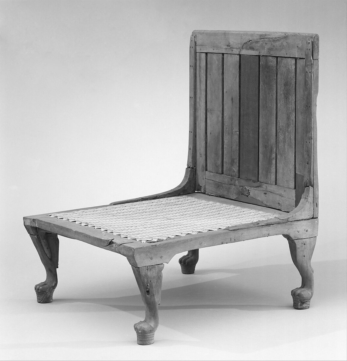 Chair for a Woman, Wood (tamarisk), reed 