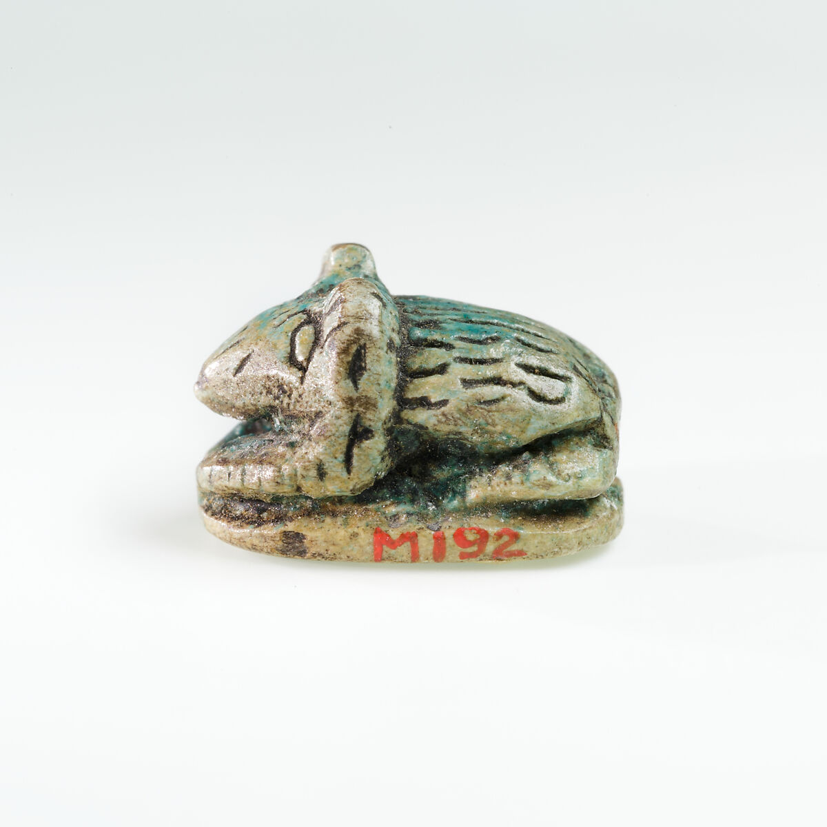 Hedgehog Stamp Seal, Steatite (glazed)