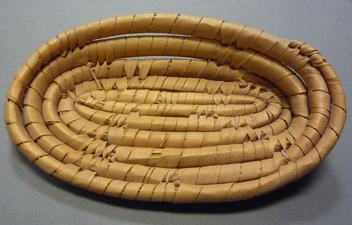 Model Basket from a Foundation Deposit for Hatshepsut's Temple, Basketry (grass) 