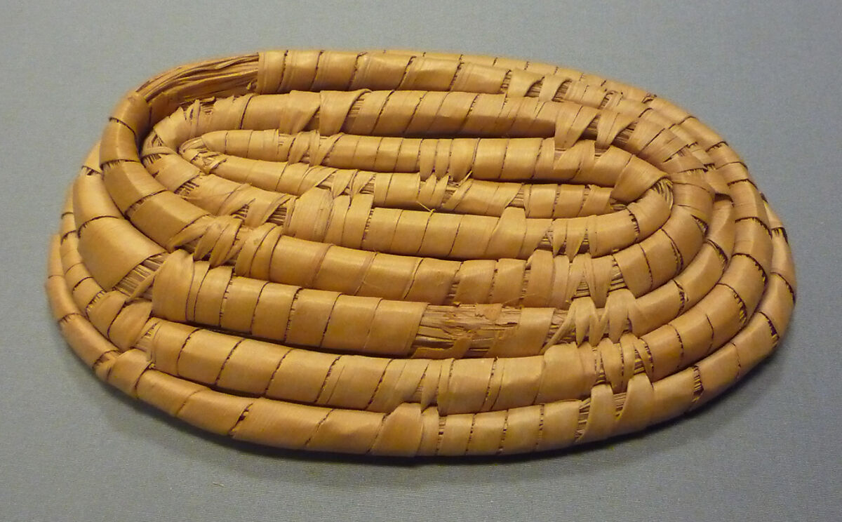 Model Basket from a Foundation Deposit for Hatshepsut's Temple, Basketry (grass)