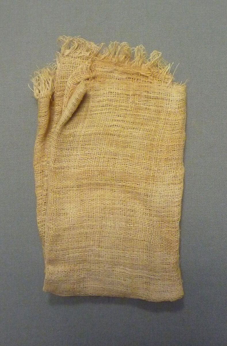 Model Sheet from a Foundation Deposit for Hatshepsut's Temple, Linen 