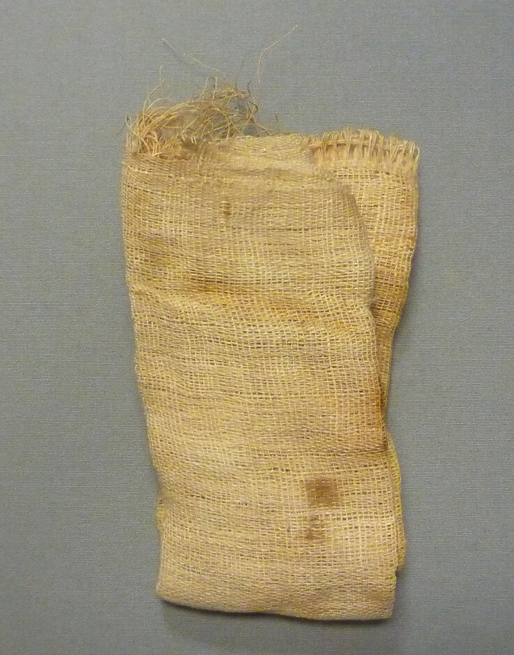 Model Sheet from a Foundation Deposit for Hatshepsut's Temple, Linen 