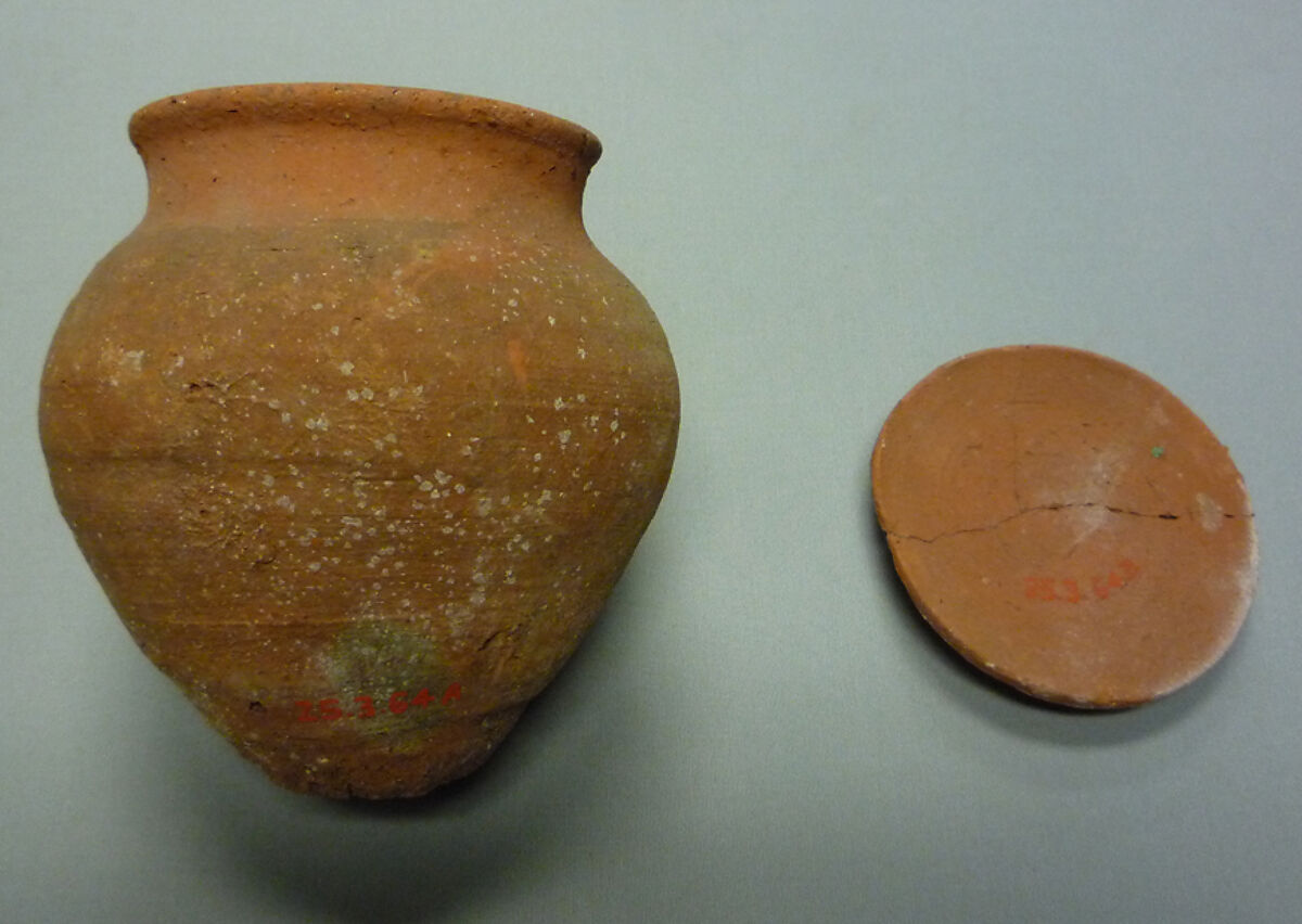 Jar with Lid, Pottery