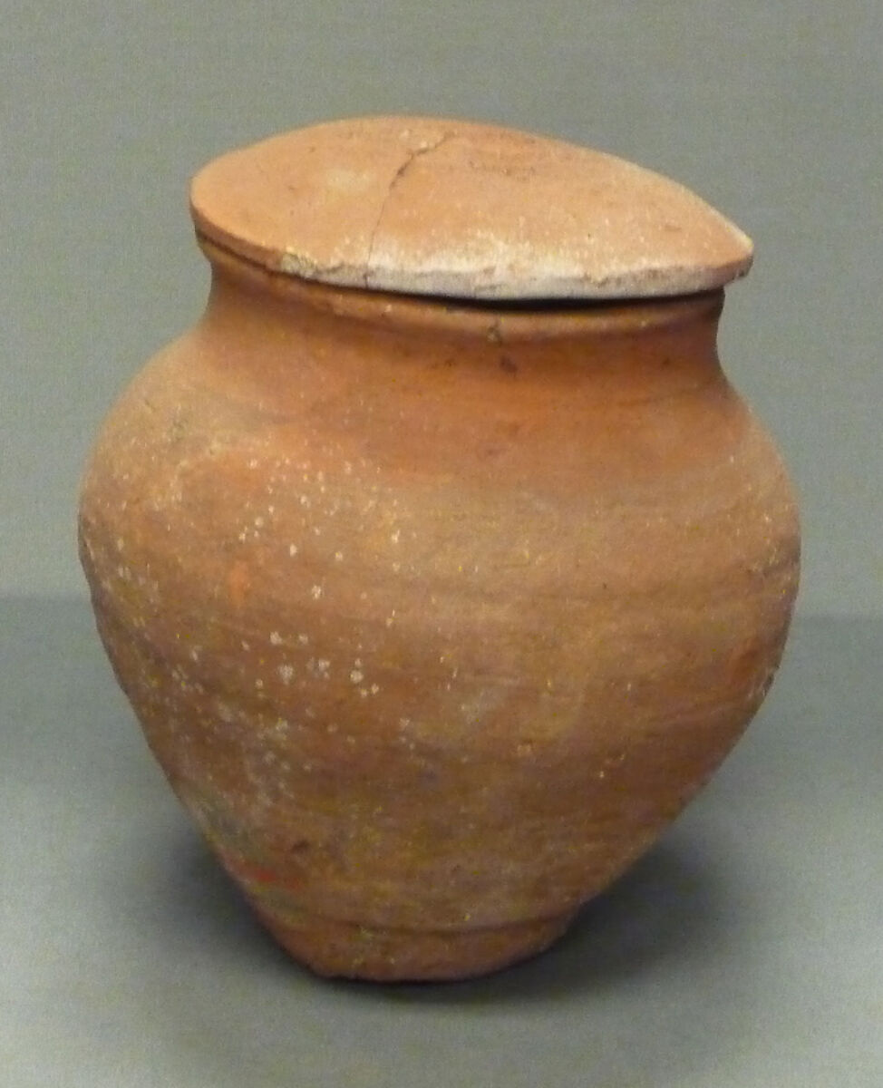 Jar with Lid, Pottery 