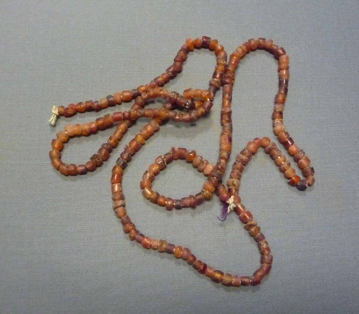 String of Beads, Carnelian 