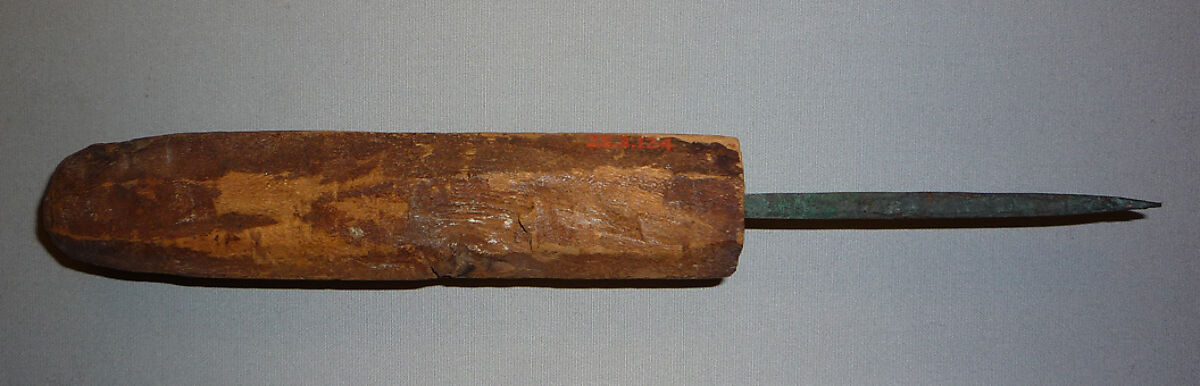 Chisel, Wood, bronze or copper alloy