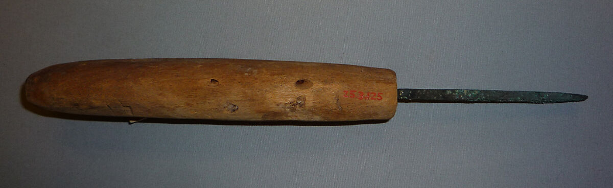 Chisel, Wood, bronze or copper alloy