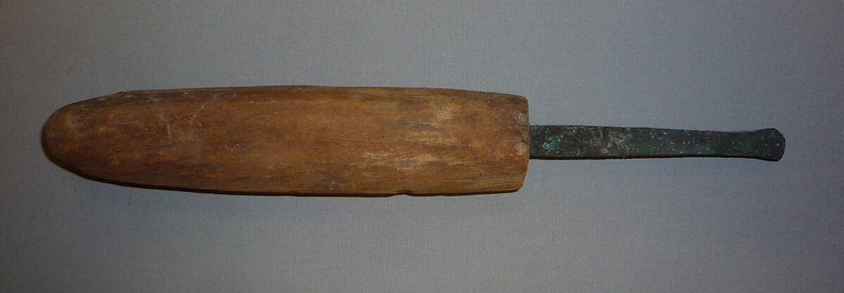 Chisel, Wood, bronze or copper alloy