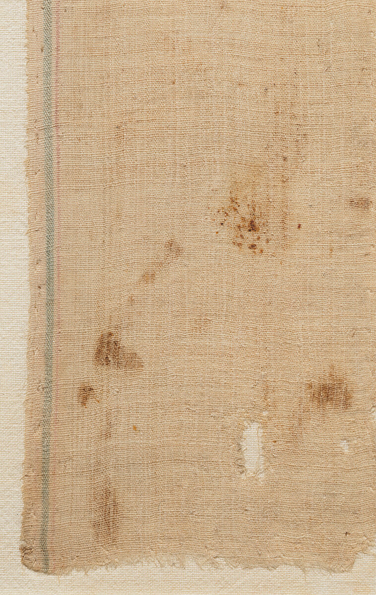 Mummy Cloth Fragment of Nesitanebtasheru, Linen