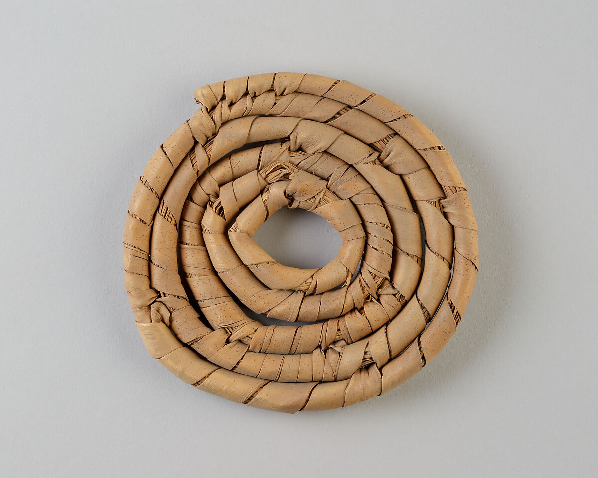 Pot Stand, Straw, palm leaf 