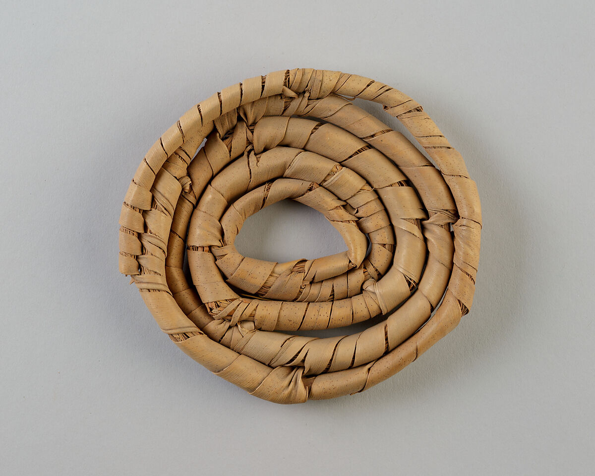 Pot Stand, Straw, palm leaf 