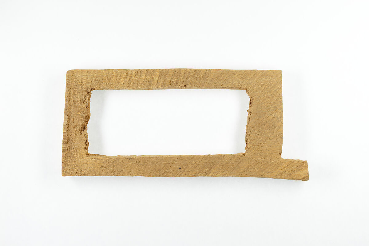 Model Brick  Mold from a Foundation Deposit, Wood