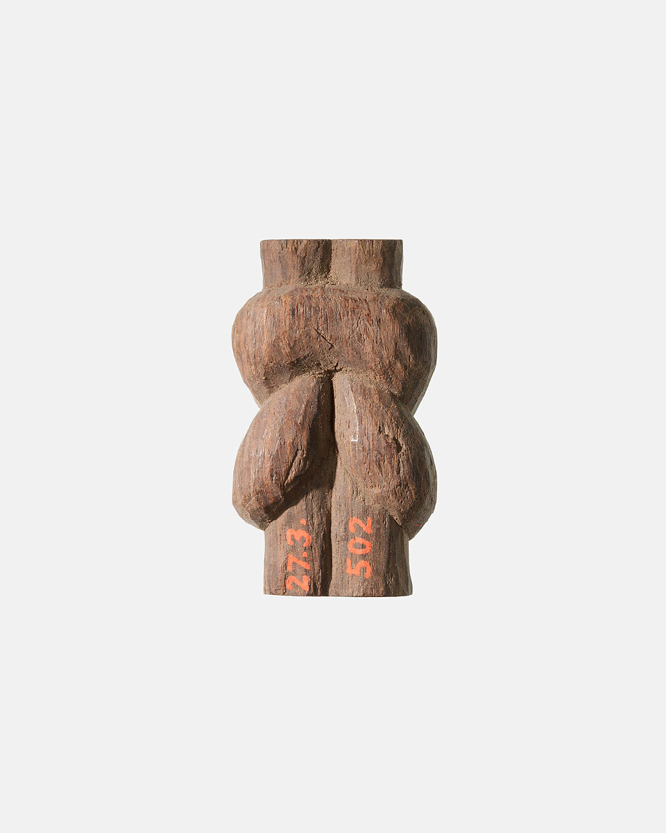 Tjes-Knot Amulet, Wood (ebony)
