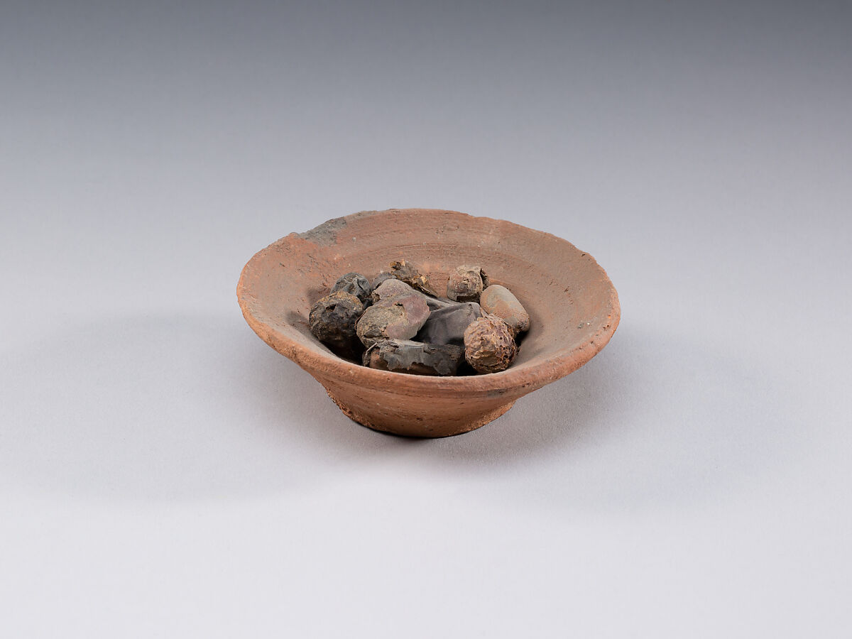 Bowl of Dates, Pottery 