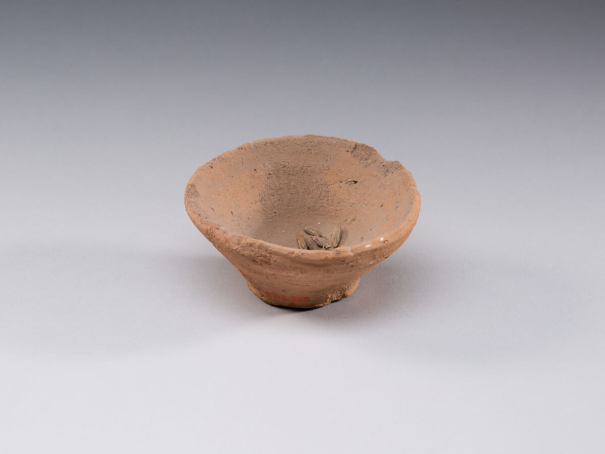 Bowl of Barley, pottery 