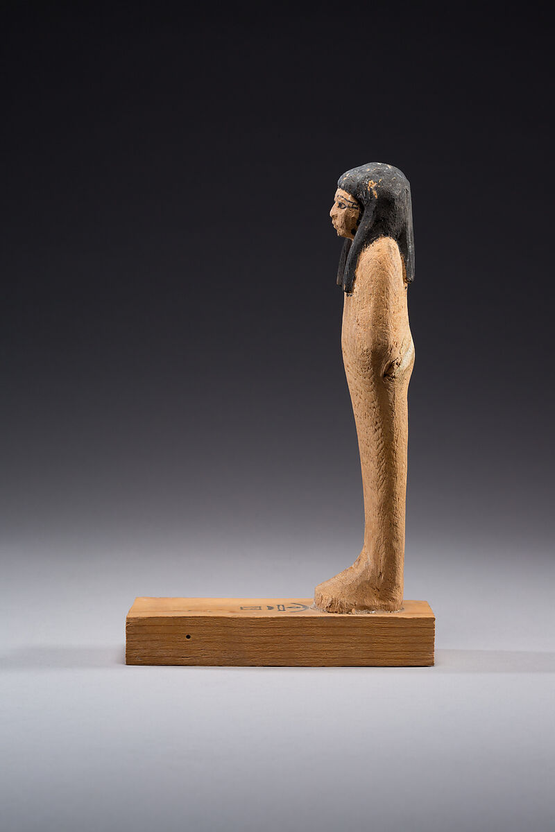 Osirid Figure of Ahhotep, Wood, paint