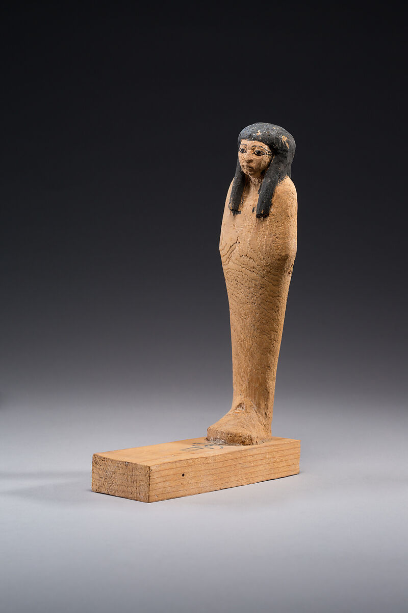 Osirid Figure of Ahhotep, Wood, paint