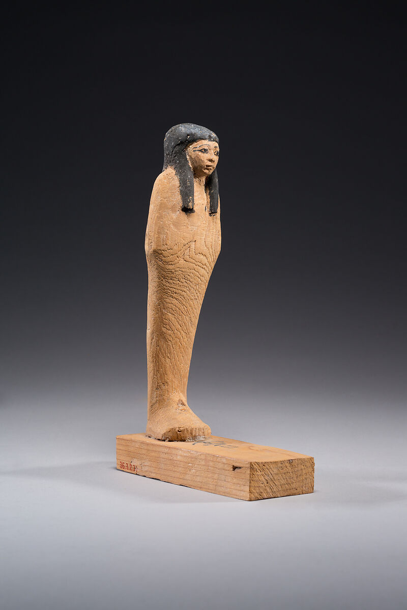 Osirid Figure of Ahhotep, Wood, paint