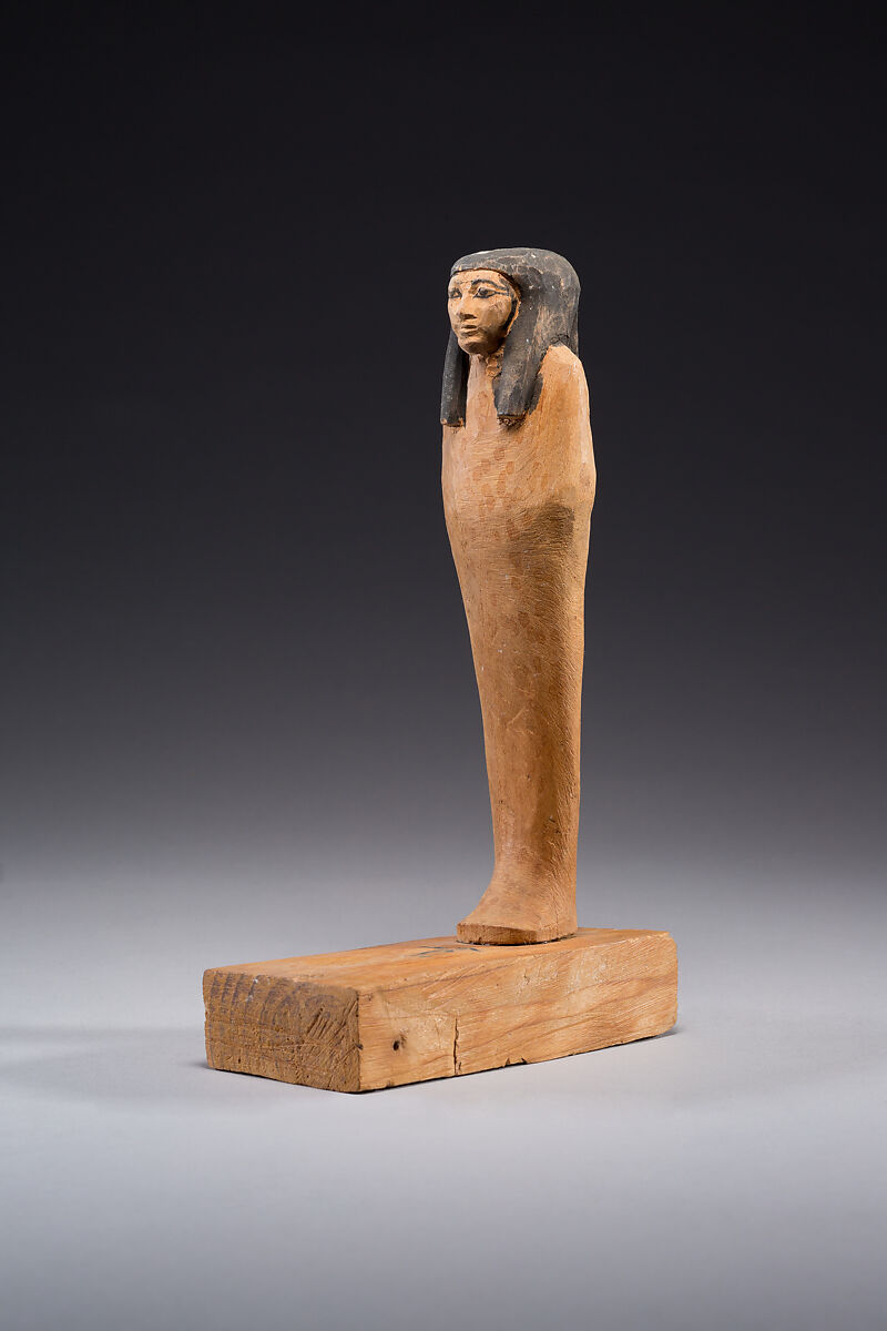 Osirid Figure of Iry, Wood, paint