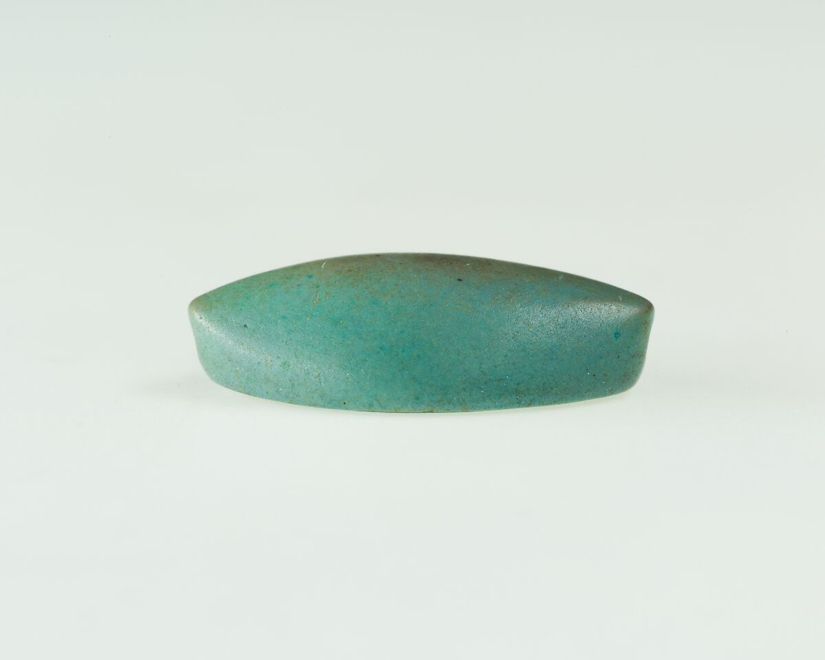 Cowroid Seal-Amulet, Faience