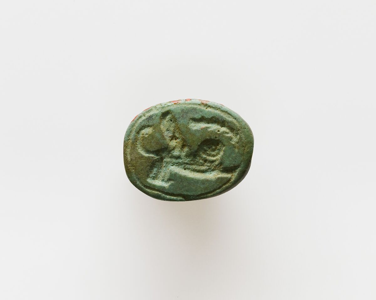 Scarab, Faience 