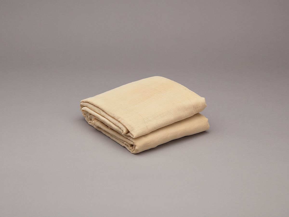 Sheet, linen mark, very fine spin, very fine weave, Linen 