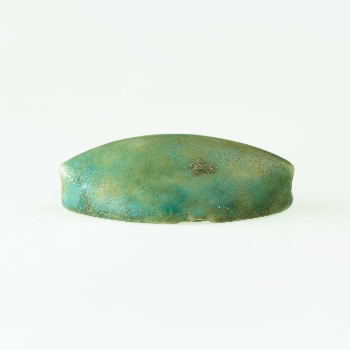 Cowroid Seal-Amulet, Glazed steatite