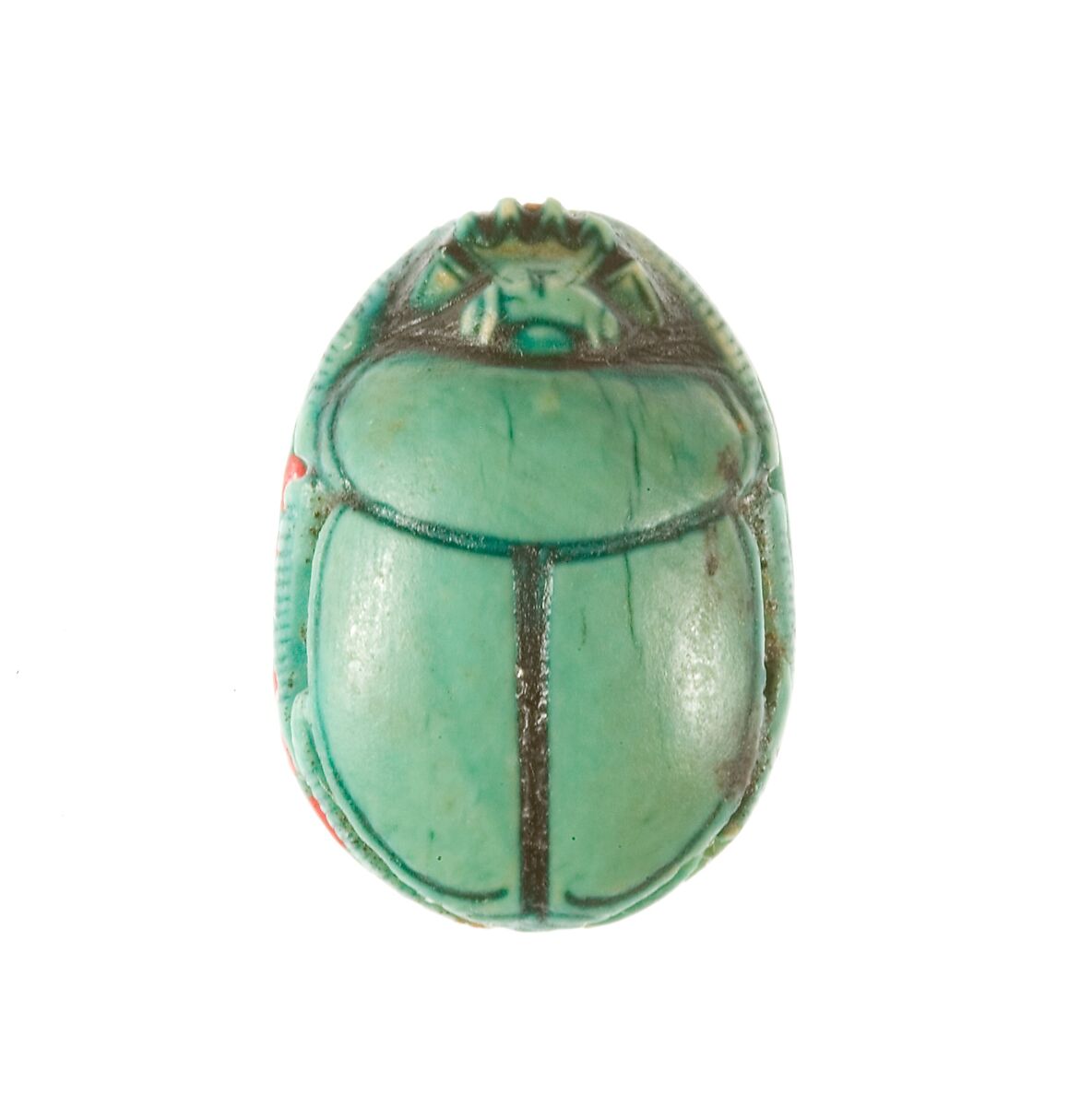 Scarabs Inscribed for the God's Wife Neferure, Steatite (glazed)