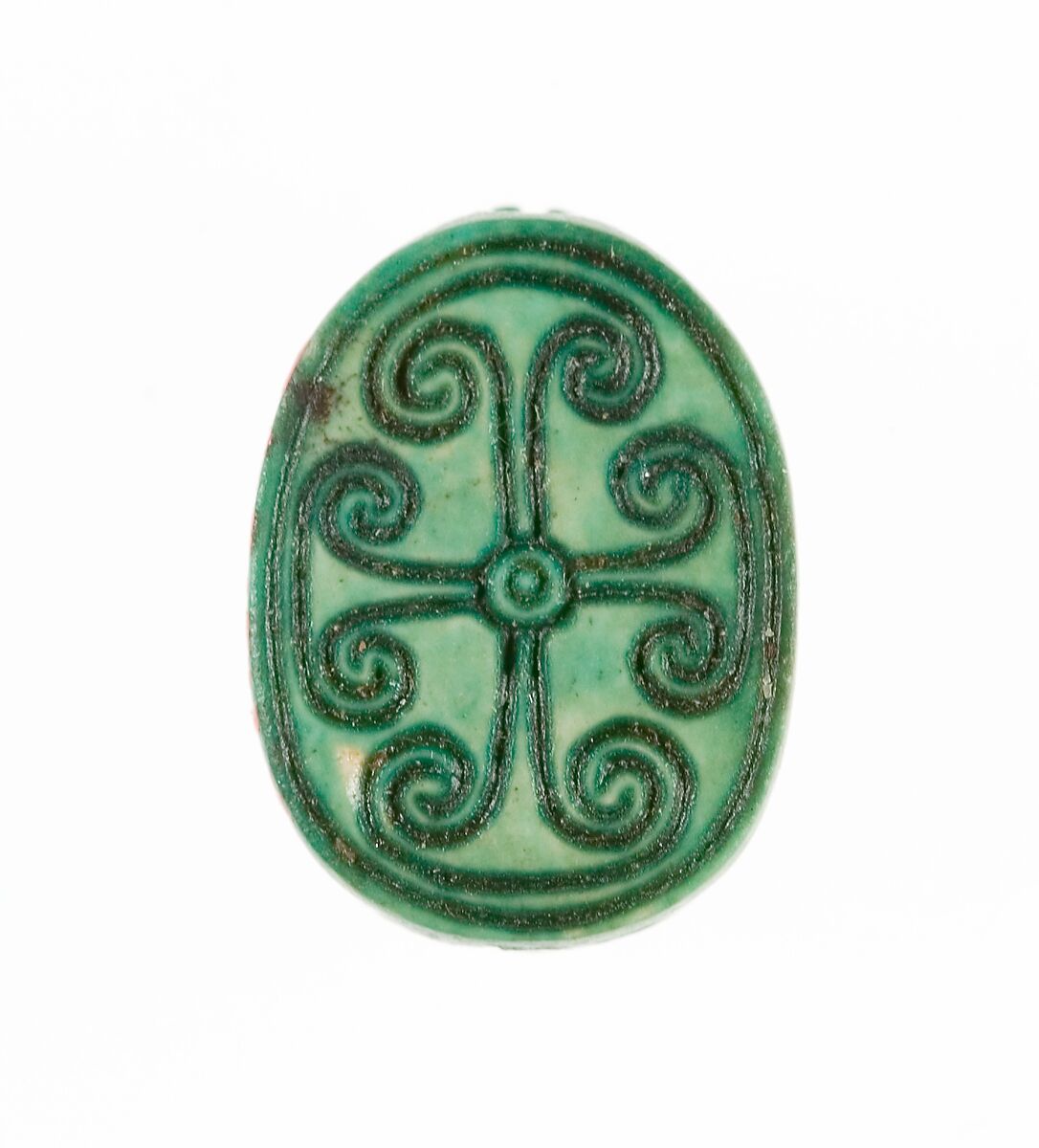 Scarab Inscribed with a Geometric Pattern | New Kingdom | The ...