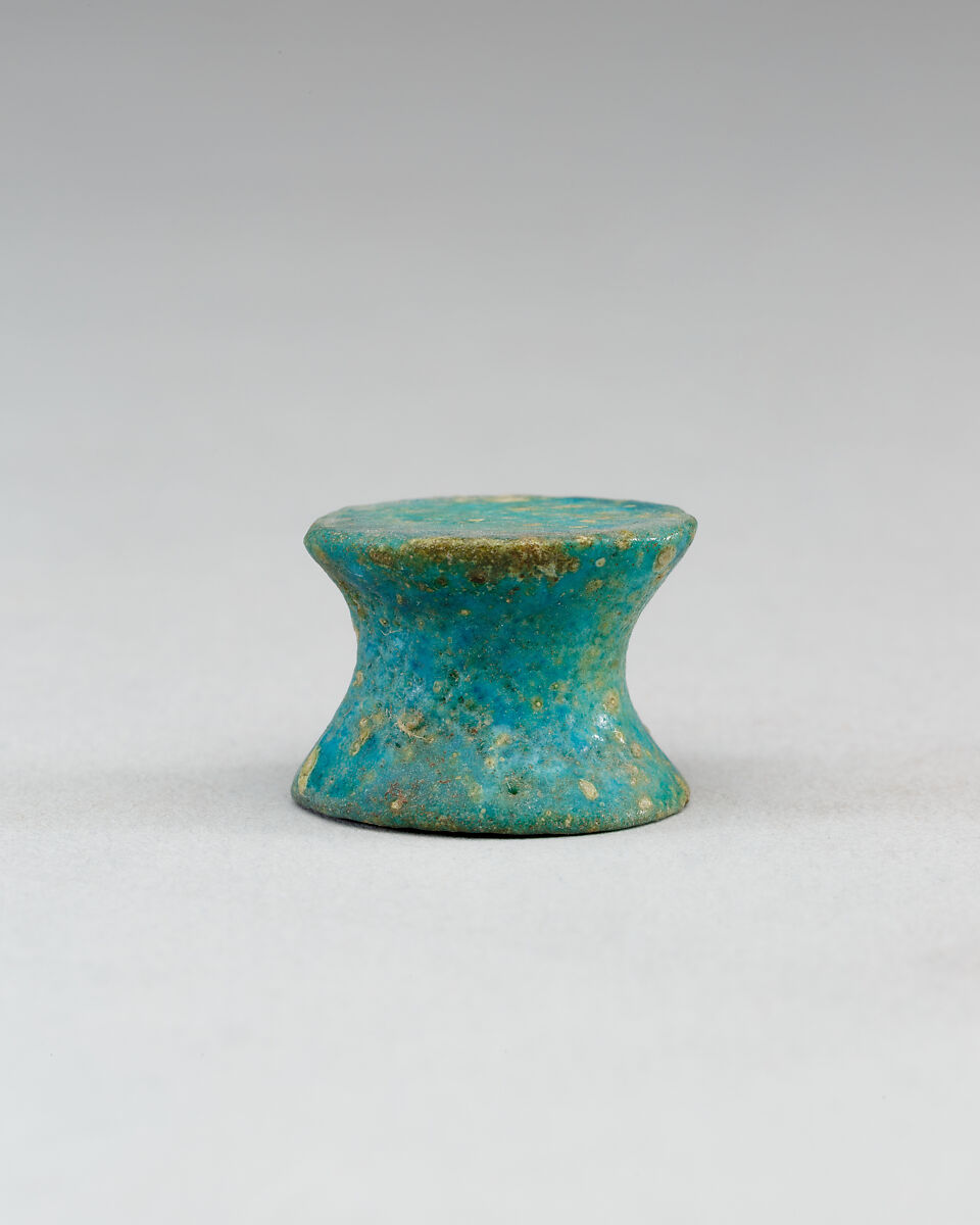 Spool-Shaped Game Piece, New Kingdom