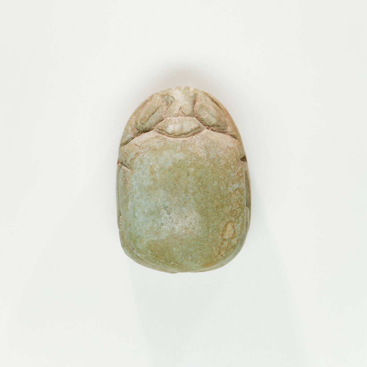 Scarab with the Throne Name of Thutmose I, Faience