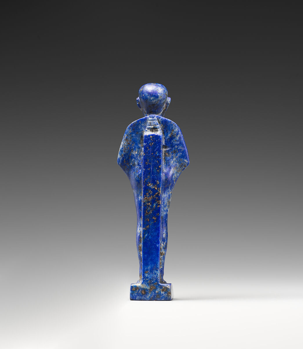Cult Image of the God Ptah, Lapis lazuli