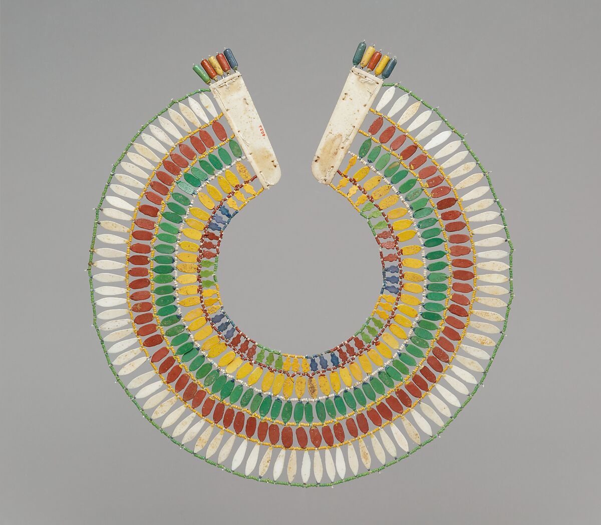 Broad Collar, Faience