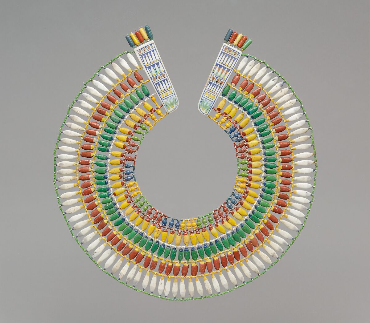 Broad Collar, Faience 