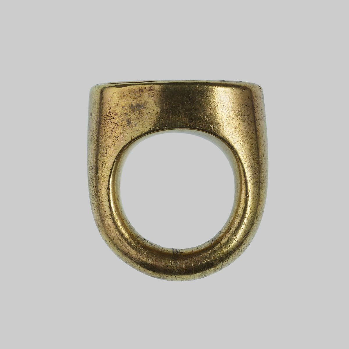 Signet Ring with Tutankhamun's Throne Name, Gold