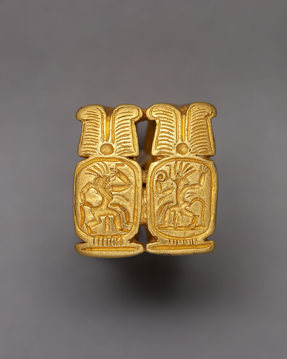 Signet ring, Gold