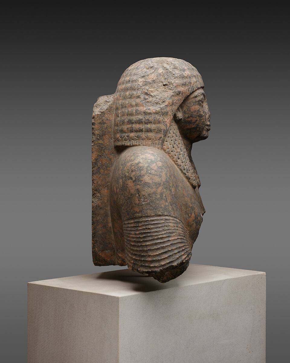 Bust of a Naophorous Statue, Granite